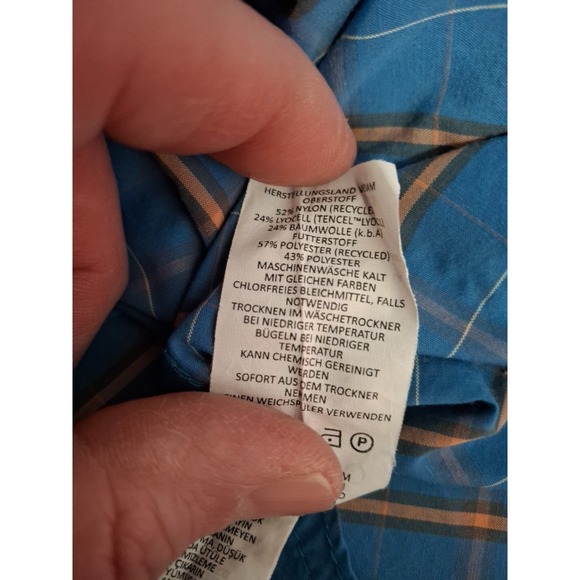 Prana Mens XXL Button Up Vented Outdoor Hiking Fishing Short Sleeve Shirt - Picture 5 of 9